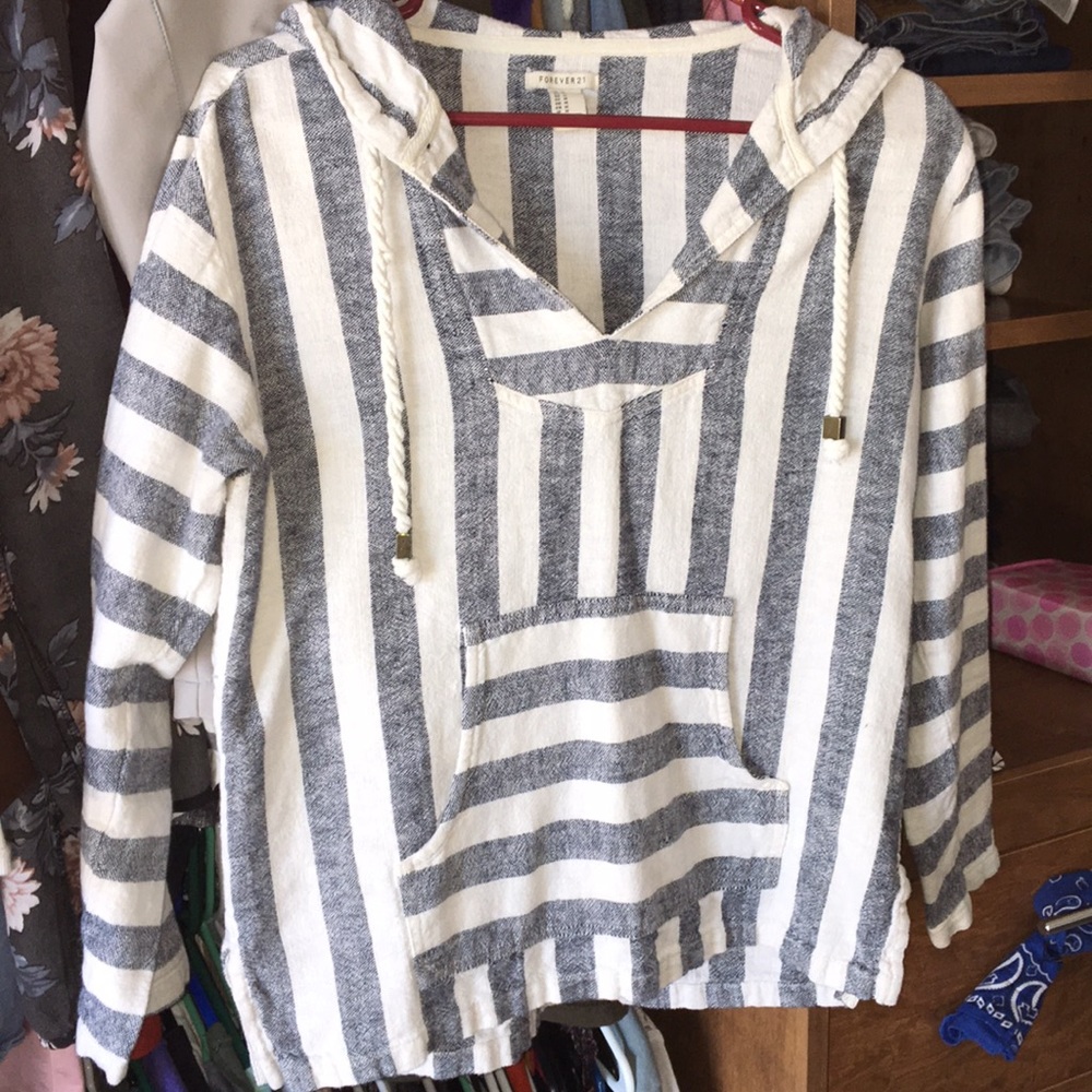 Forever21 thin beach hoodie